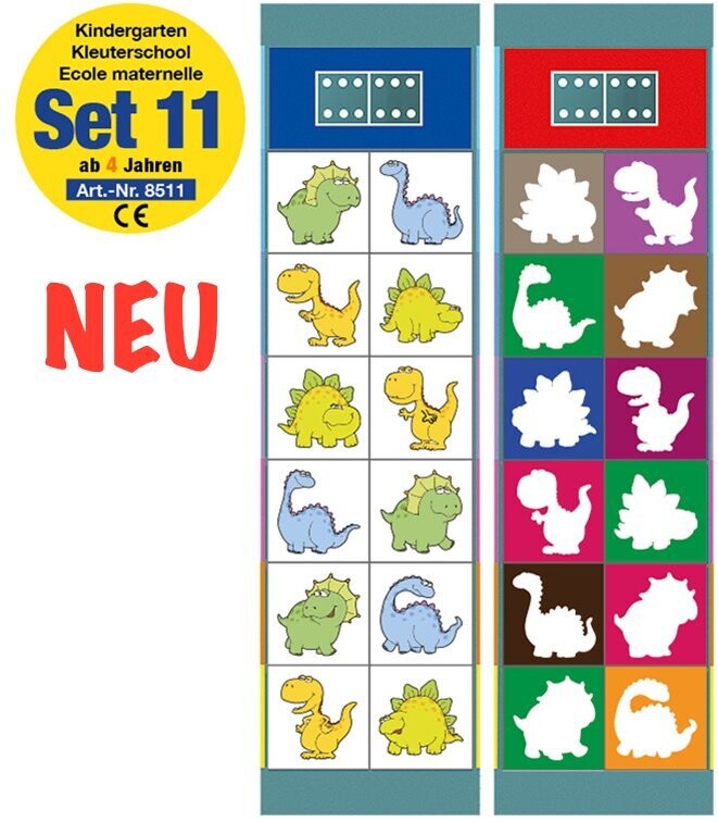 FLOCARDS - Set 11 Beobachtungsspiele ab 4 Jahren FLOCARDS - Set 11 Beobachtungsspiele ab 4 Jahren