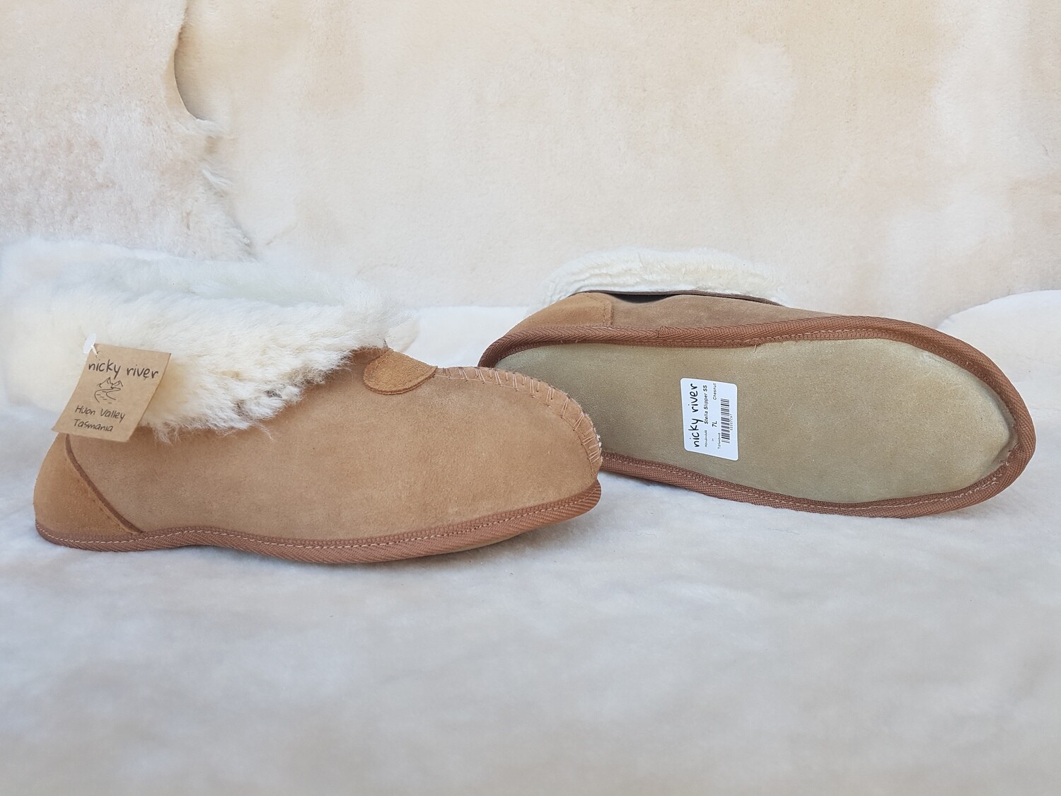 Stella Ugg Slippers Soft Sole, Colour: Chestnut, Size: AU 5 Women