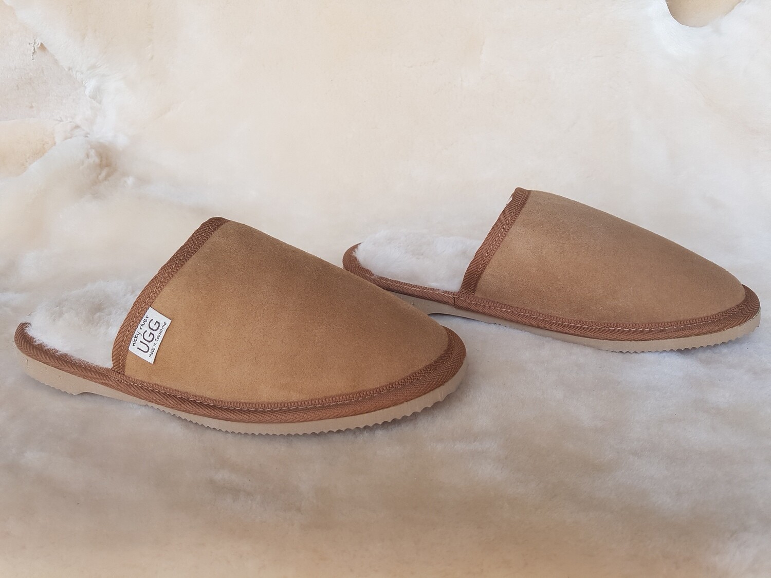Tasman Ugg Scuffs, Size: AU 8 Men, Colour: Chestnut