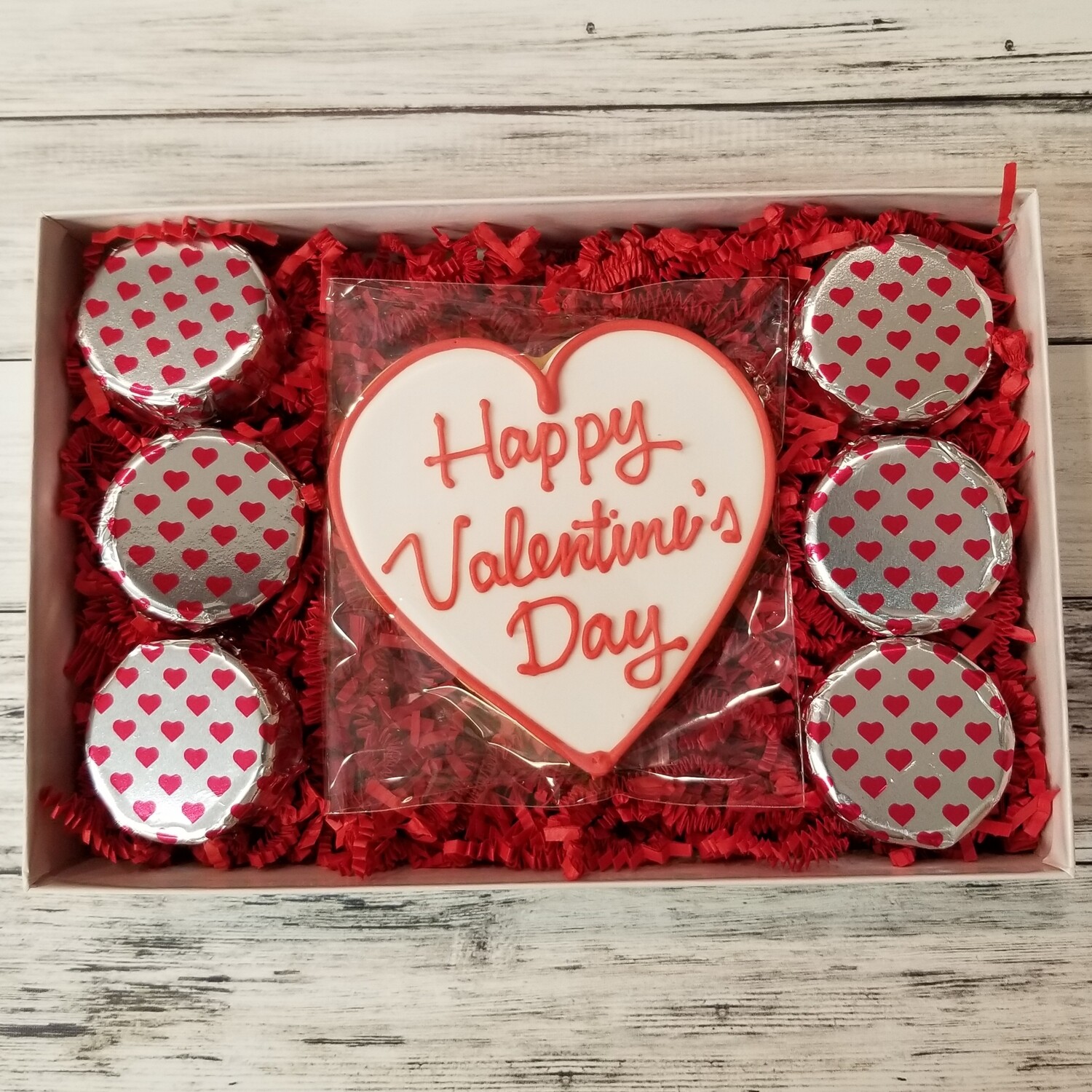 Valentine Cookie &amp; Chocolate Oreo Gift Set