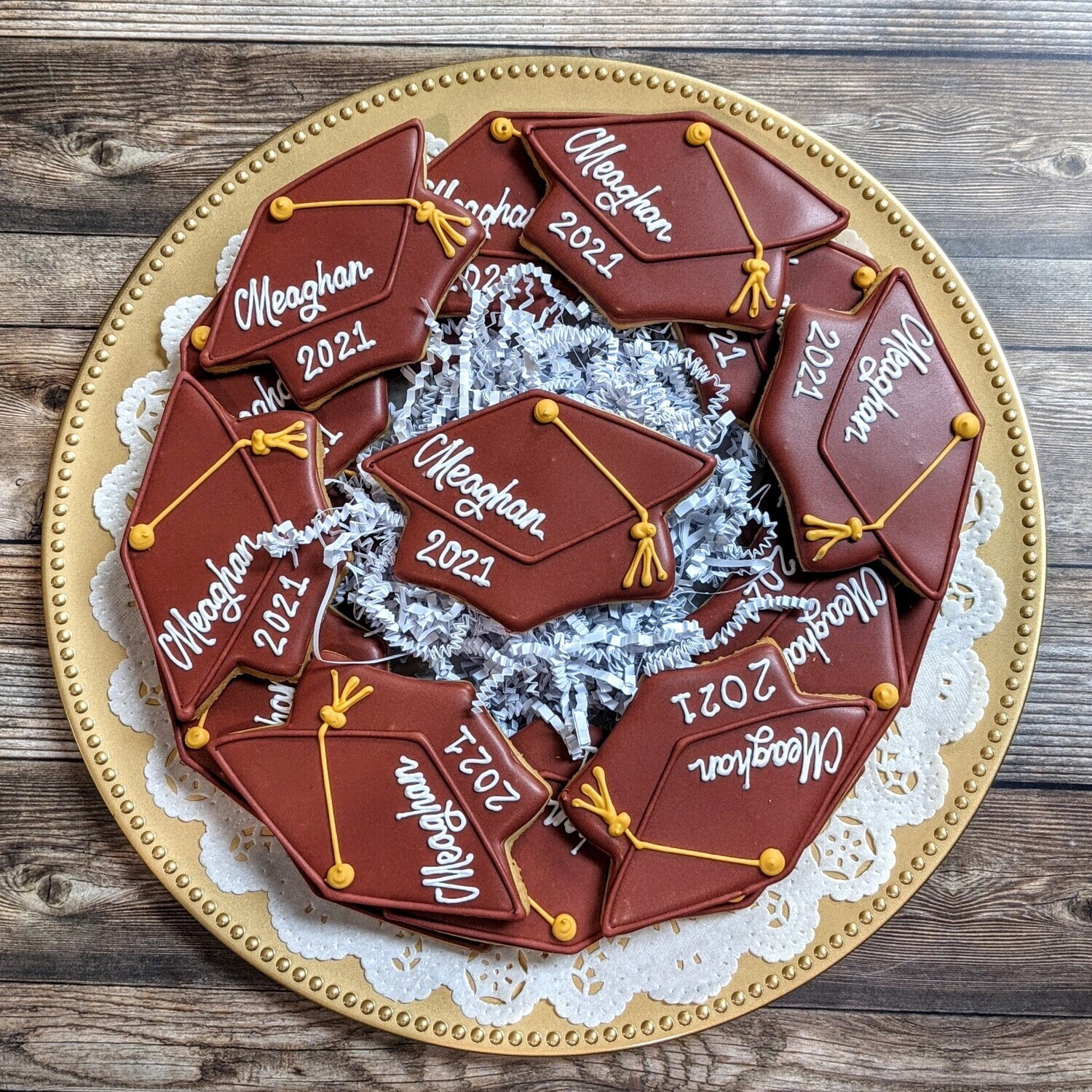 Graduation Cap Platter