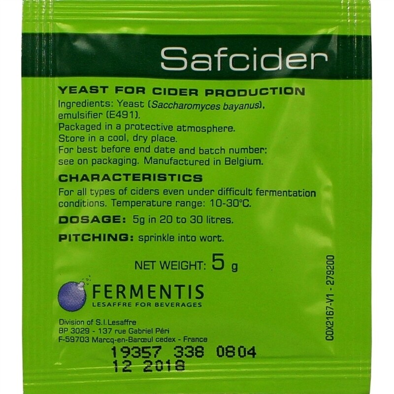 Fermentis Saf Cider Yeast 5g