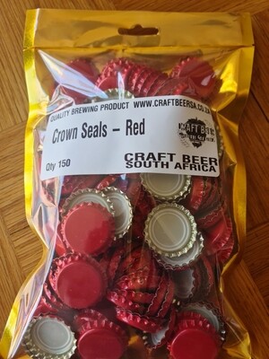 Crown Seals Red Pack of 150