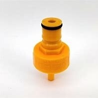 Kegland Yellow Plastic Carbonation & Line Cleaning Cap & FermZilla Pressure Cap