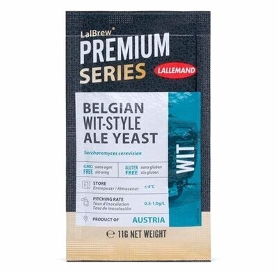 Lallamand Lalbrew Belgian Wit Ale Yeast 11g