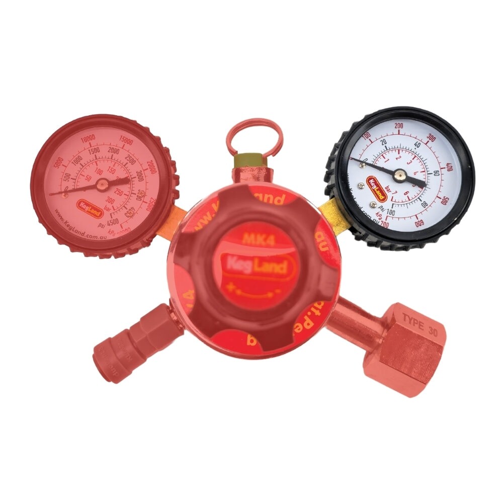 Kegland Low Pressure Regulator Gauge Replacement