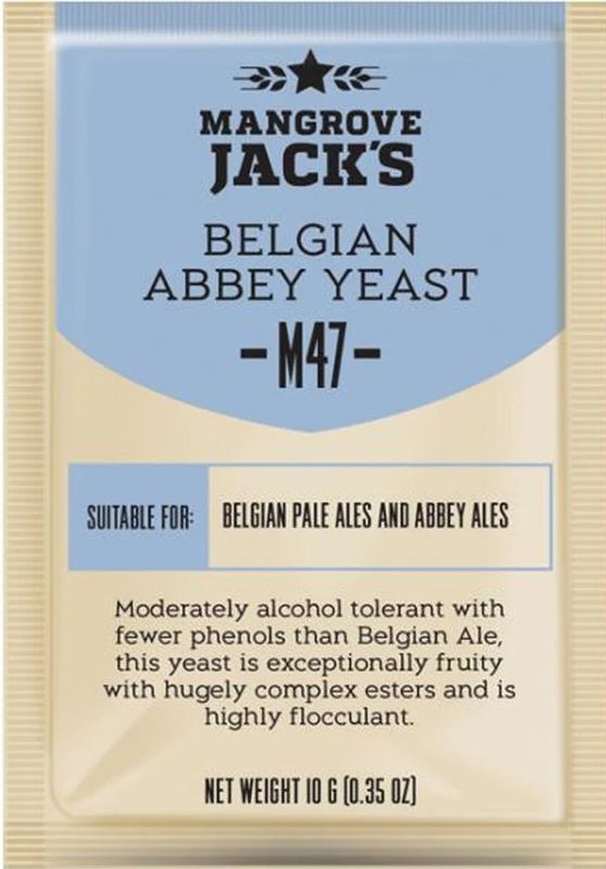Mangrove Jack Belgian Abbey Yeast M47 - 10g