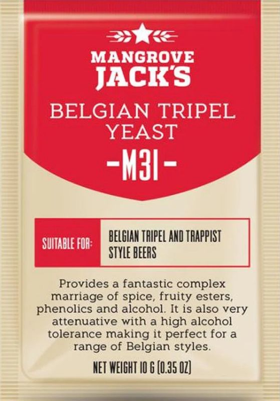Mangrove Jack Belgian Tripel Yeast M31 - 10g