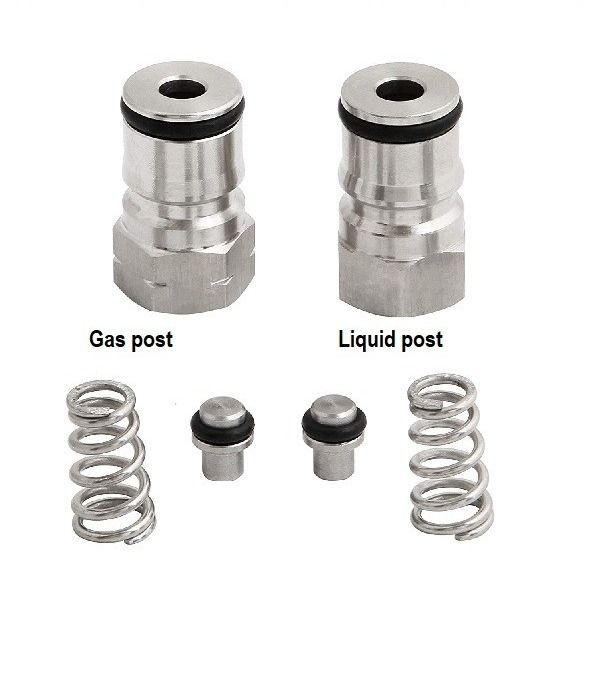 Replacement Ball Lock Posts - Liquid 19/32 Thread