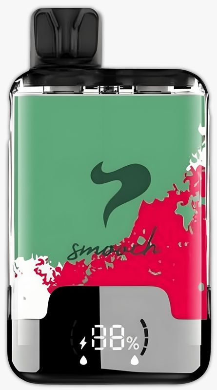 Smooch Dual Vape Strawberry Kiwi/ Red Apple Flavor, 10 000 puffs, 3% Nic