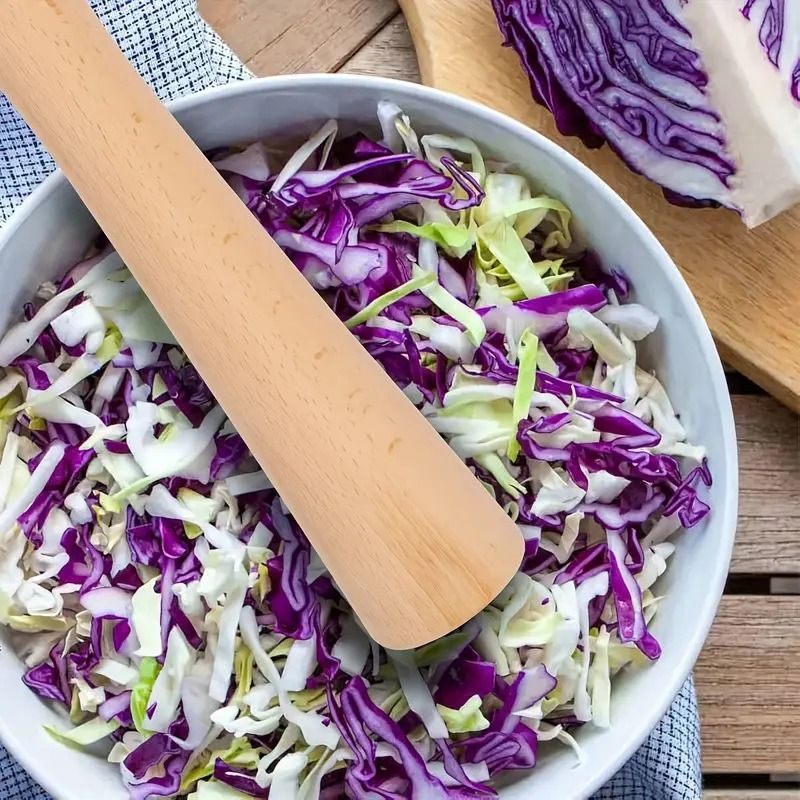 Wooden Sauerkraut Pounder
