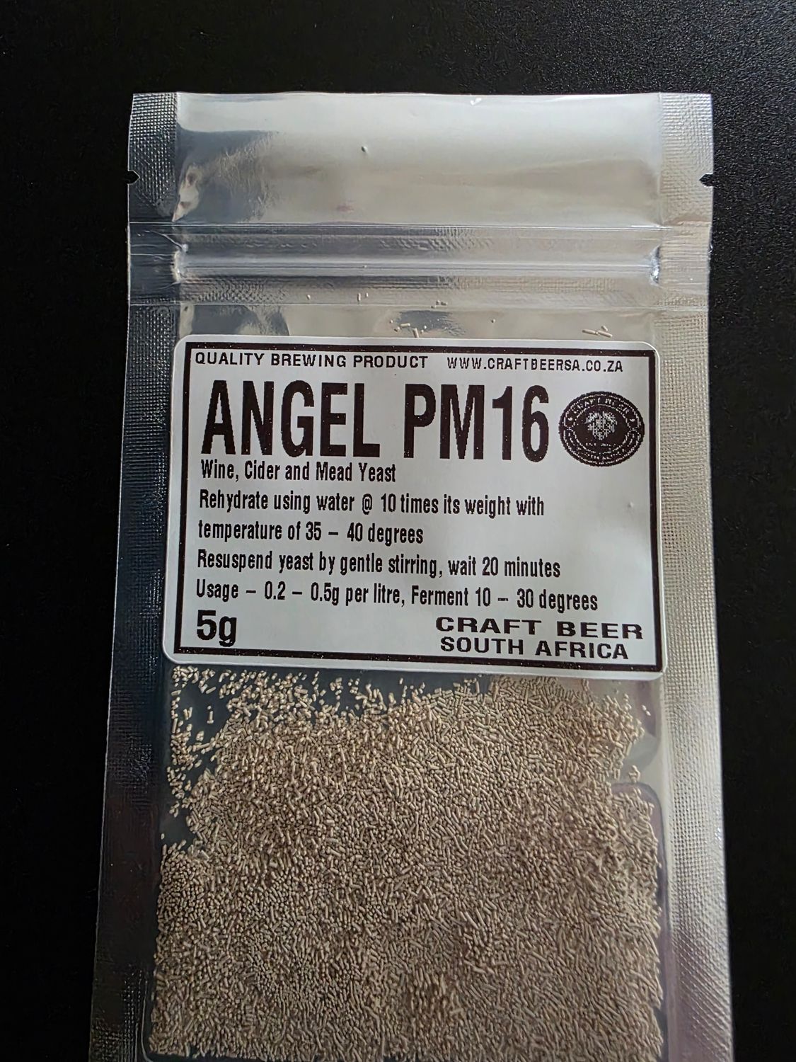 Wine Cider Mead Yeast - Angel PM16 Wine Cider Mead Yeast - Angel PM16