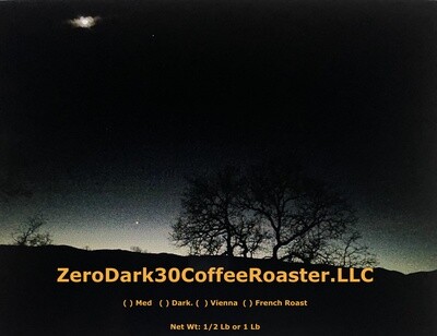 Colombian Decaf Coffee Beans Freshly Roasted