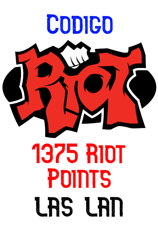 Codigo 1375 Riot Points (10 USD) LAS y LAN [Digital]