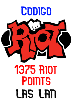 Codigo 1375 Riot Points (10 USD) LAS y LAN [Digital]