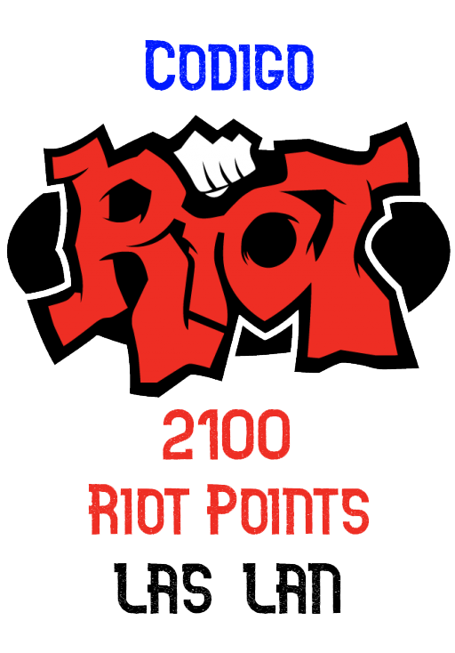 Código 2100 Riot Points (15 USD) LAS y LAN [Digital]