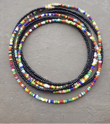 Rainbow Waist Beads