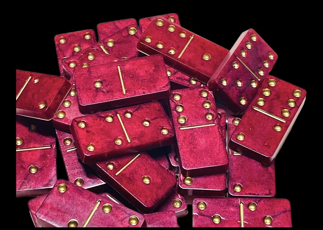 Ruby Red Dominoes