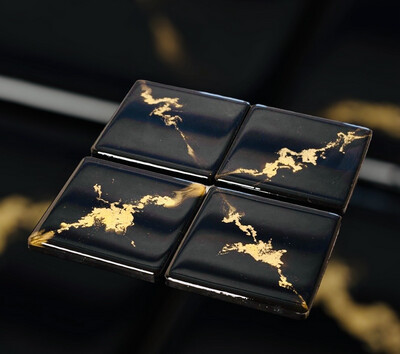 OpulentGilded Coasters