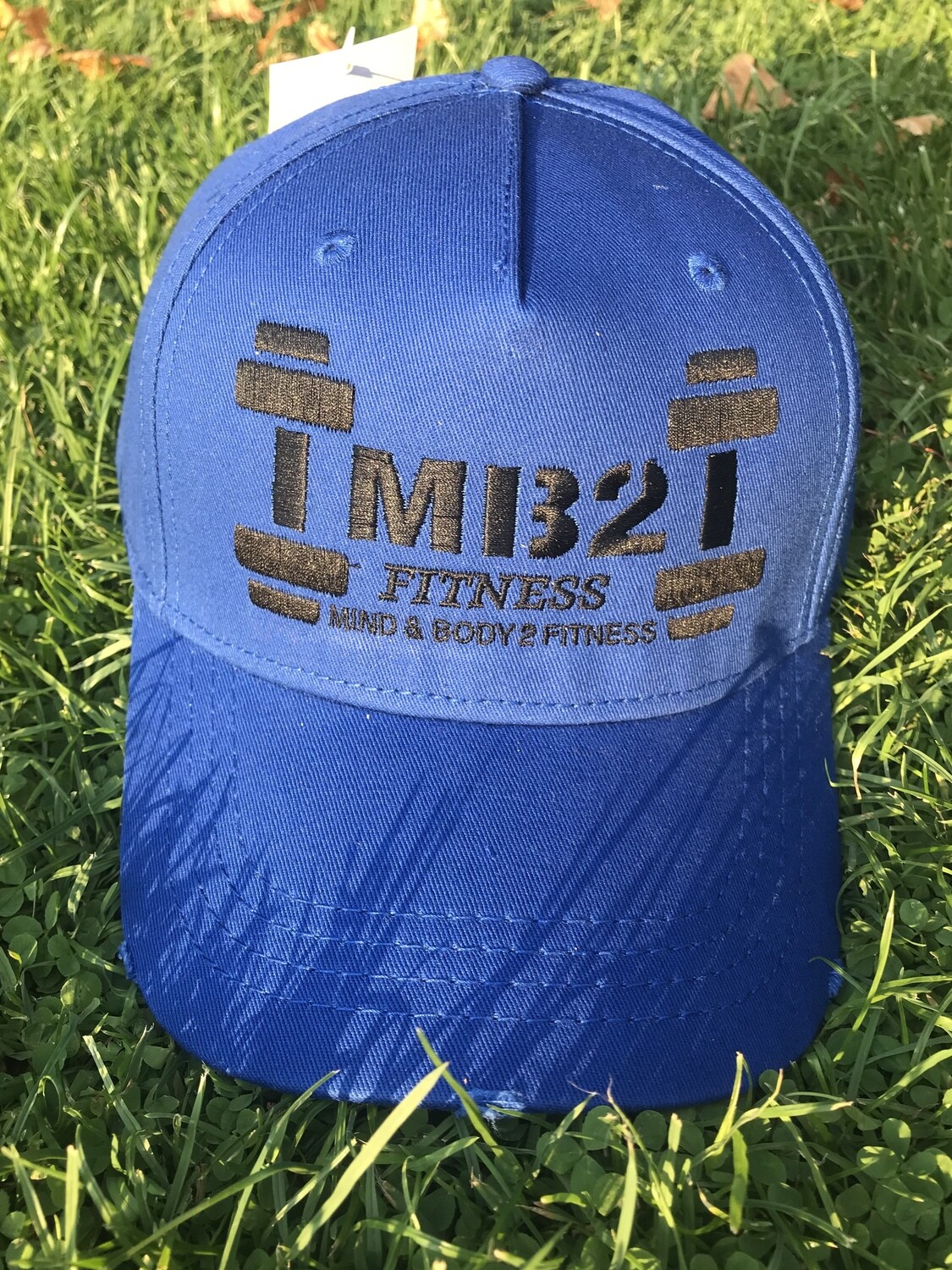 MB2 Distressed Cap Royal Blue/Black