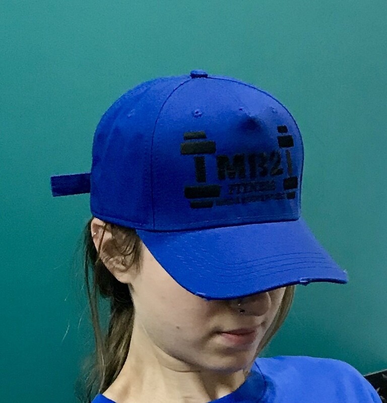 MB2 Distressed Cap Royal Blue/Black
