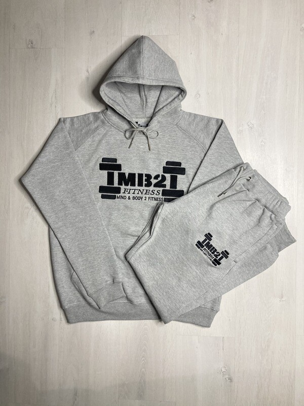 MB2 Tracksuit Grey/Black