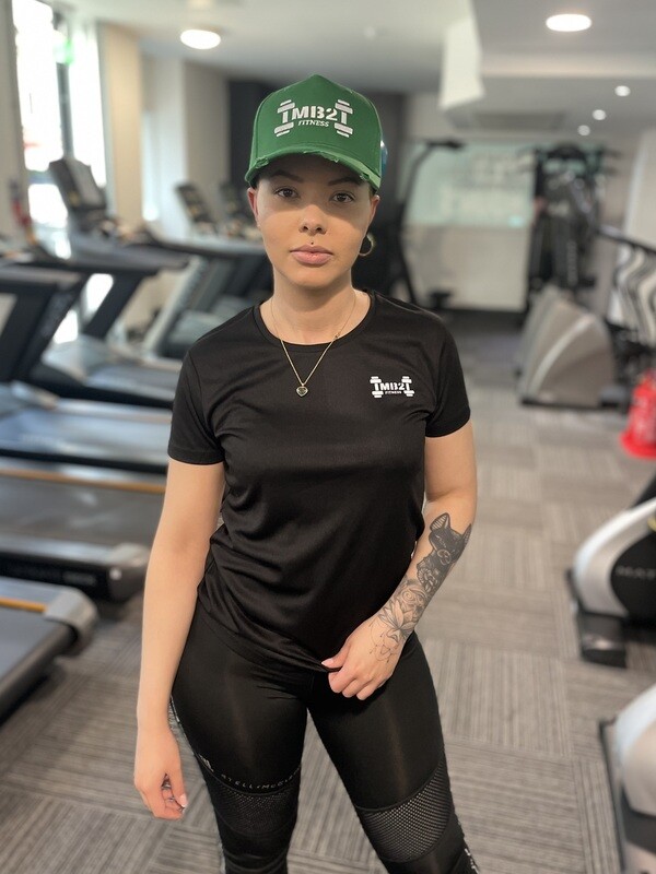 MB2 Distressed Cap Green/White
