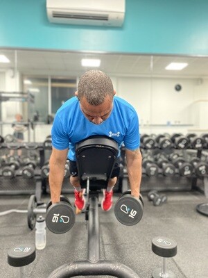 MB2 Fitted T-Shirt Sapphire Blue/White