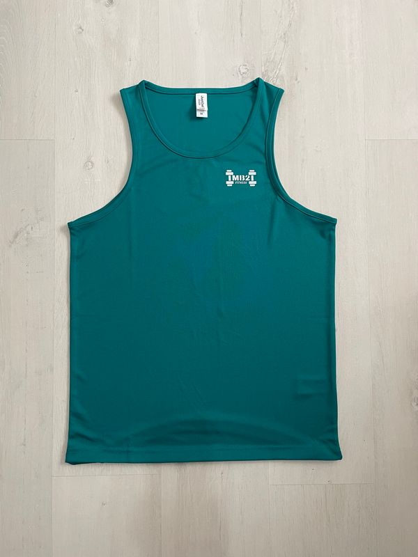 MB2 Training Vest Jade Green/White