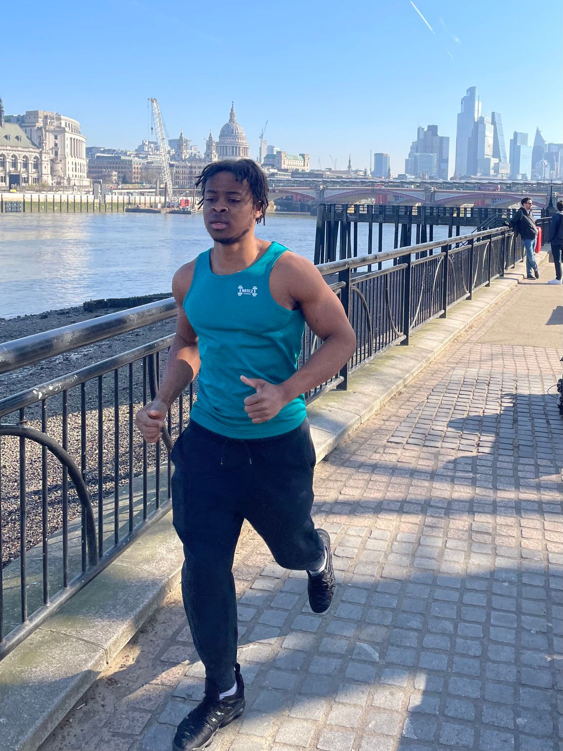 MB2 Training Vest Jade Green/White