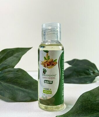 Bazousou 100 % Natural Sweet Almond Oil (Prunus dulcis) 50 ml