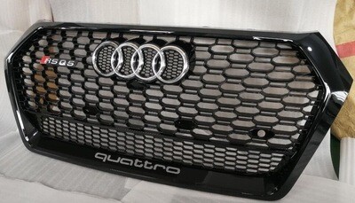 Parrilla Delantera RSQ5 Negro Brillo para Audi Q5 FY (2018+)