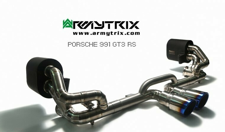 Sistema de Escape en Titanio Armytrix Valvetronic para Porsche 911 GT3 & GT3 RS (991)