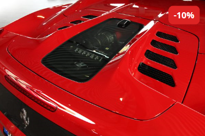 Ferrari 458 Spider – Carbon and Glass Bonnet (Raw)
