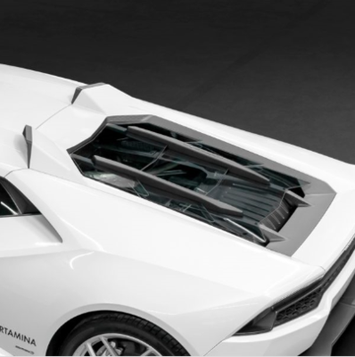 Lamborghini Huracan – Carbon and Glass Bonnet (With Scoops)