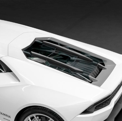 Lamborghini Huracan – Carbon and Glass Bonnet (No Scoops)