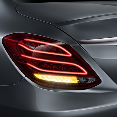 FACELIFT LED REAR LIGHT SET C-CLASS SEDAN W205 GENUINE MERCEDES-BENZ