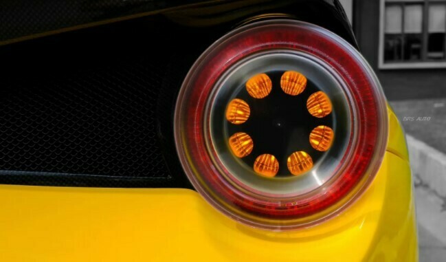 Ferrari 458 Italia / Speciale Complemento de cubiertas de lentes para luces traseras