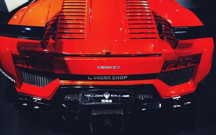 Lamborghini Gallardo Spyder IR Style Alerón de carbono para maletero