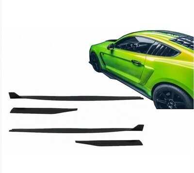 EXTENSIONES FALDONES LATERALES FORD MUSTANG GT 500 (2015-2020)