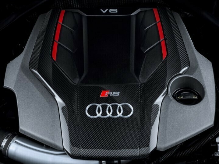AUDI RS4 8W B9 CARBON ENGINE COVER