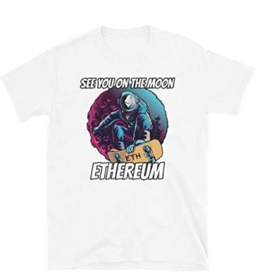 See You On The Moon Ethereum Shirt, Crypto T Shirt, ETH Cryptocurrency T-Shirt,