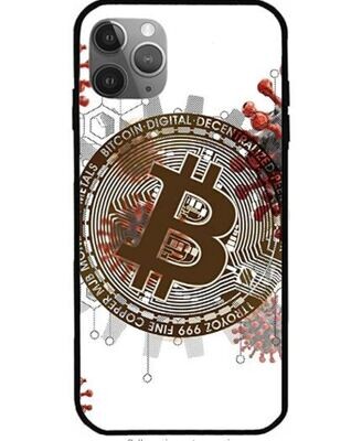 ISHTEE Case Compatible with iPhone Cryptocurrency Network Pure Clear Phone Cases