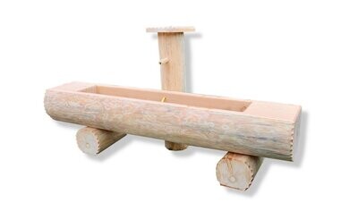 Holzbrunnen kaufen Baumstammbrunnen und Himmelsliegen für Ihren Garten