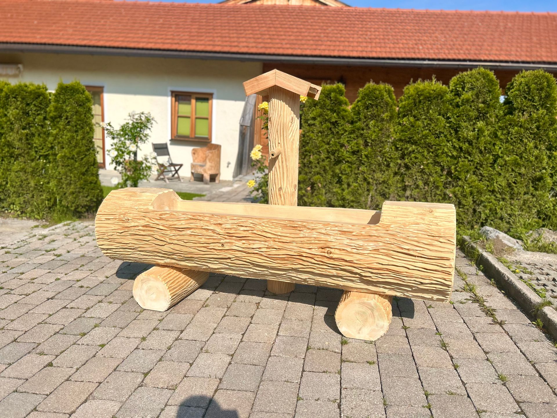 Holzbrunnen ,,Wilder Kaiser