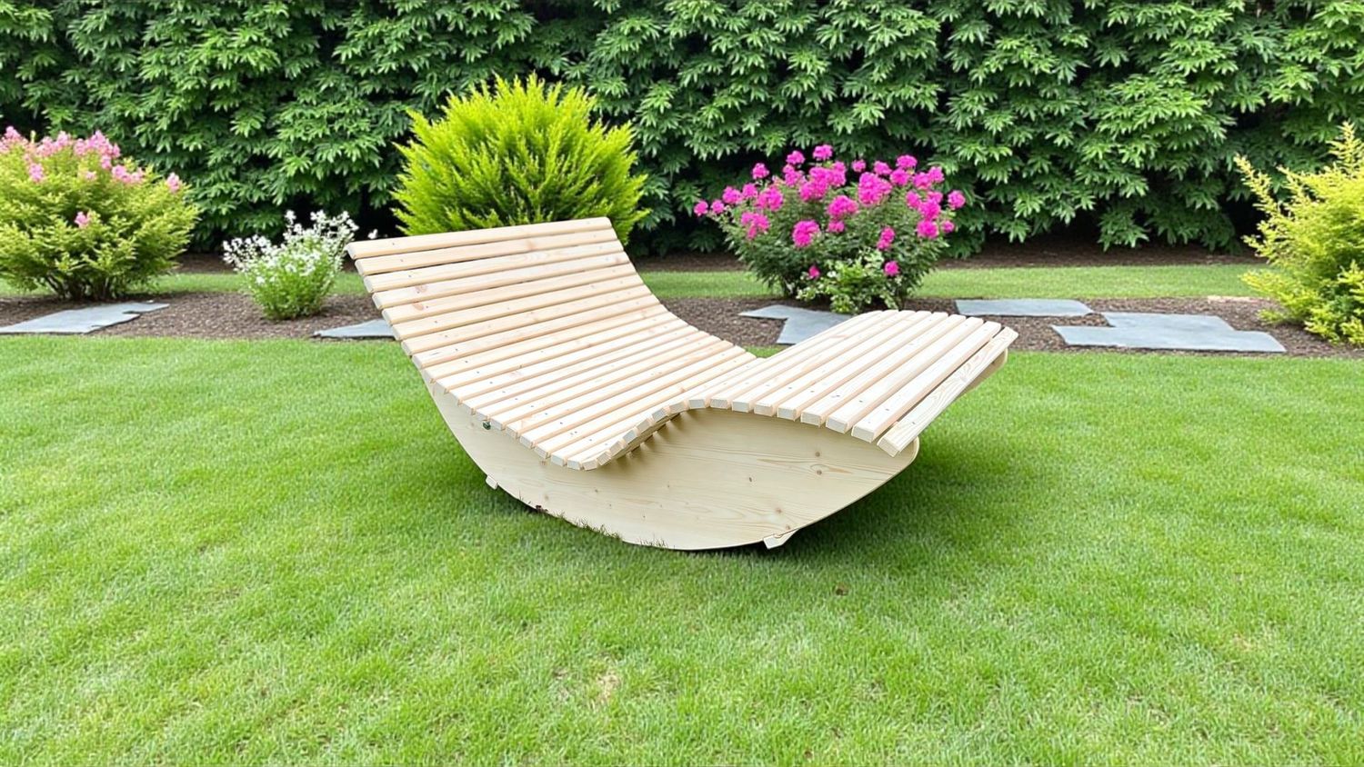Schaukelliege ,,Birkensee'' Schwungliege aus Fichtenholz Schaukelliege ,,Birkensee'' Schwungliege aus Fichtenholz