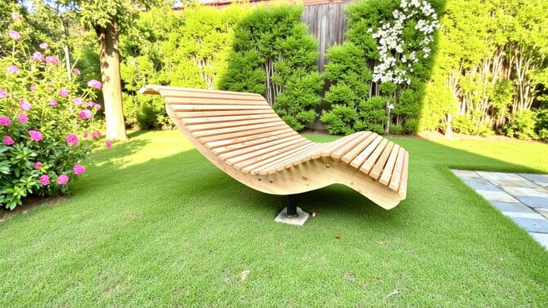 Doppelliege ,,Walchensee Doppelliege ,,Walchensee" mit Drehgestell zum Einbetonieren