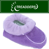 Purple Corduroy with Lavender Fleece Lining