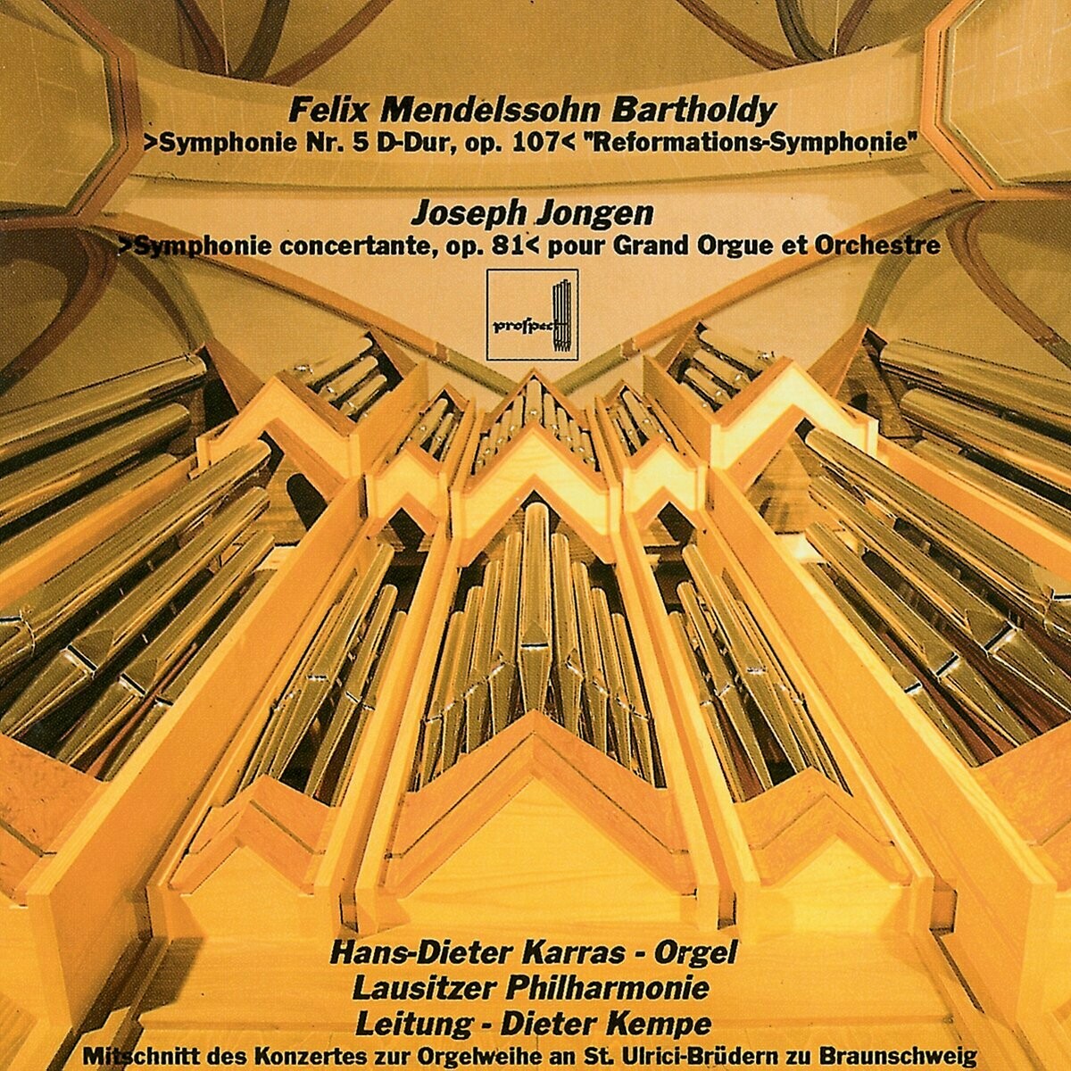 Orgel und Orchester | Live-CD