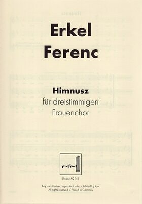 Erkel Ferenc: Himnusz | Chor SSA | Partitur